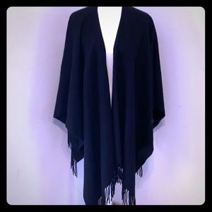 Brooks brothers wool and cashmere poncho